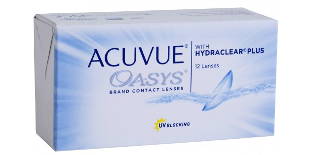 Modelo relacionado y/o destacado: Acuvue Oasys (12 Lentillas) + 3 gratis. La Óptica Online 