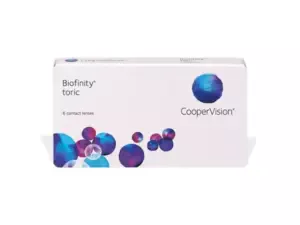 COOPERVISION BIOFINITY TÓRICA 6 lentillas + 2 de regalo