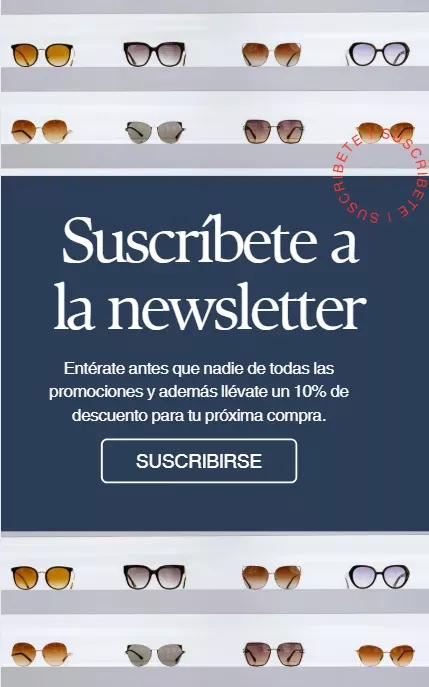 Suscríbete a la newsletter