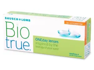 BAUSCH & LOMB BIOTRUE ONE DAY ASTIGMATISMO 90+10 regalo