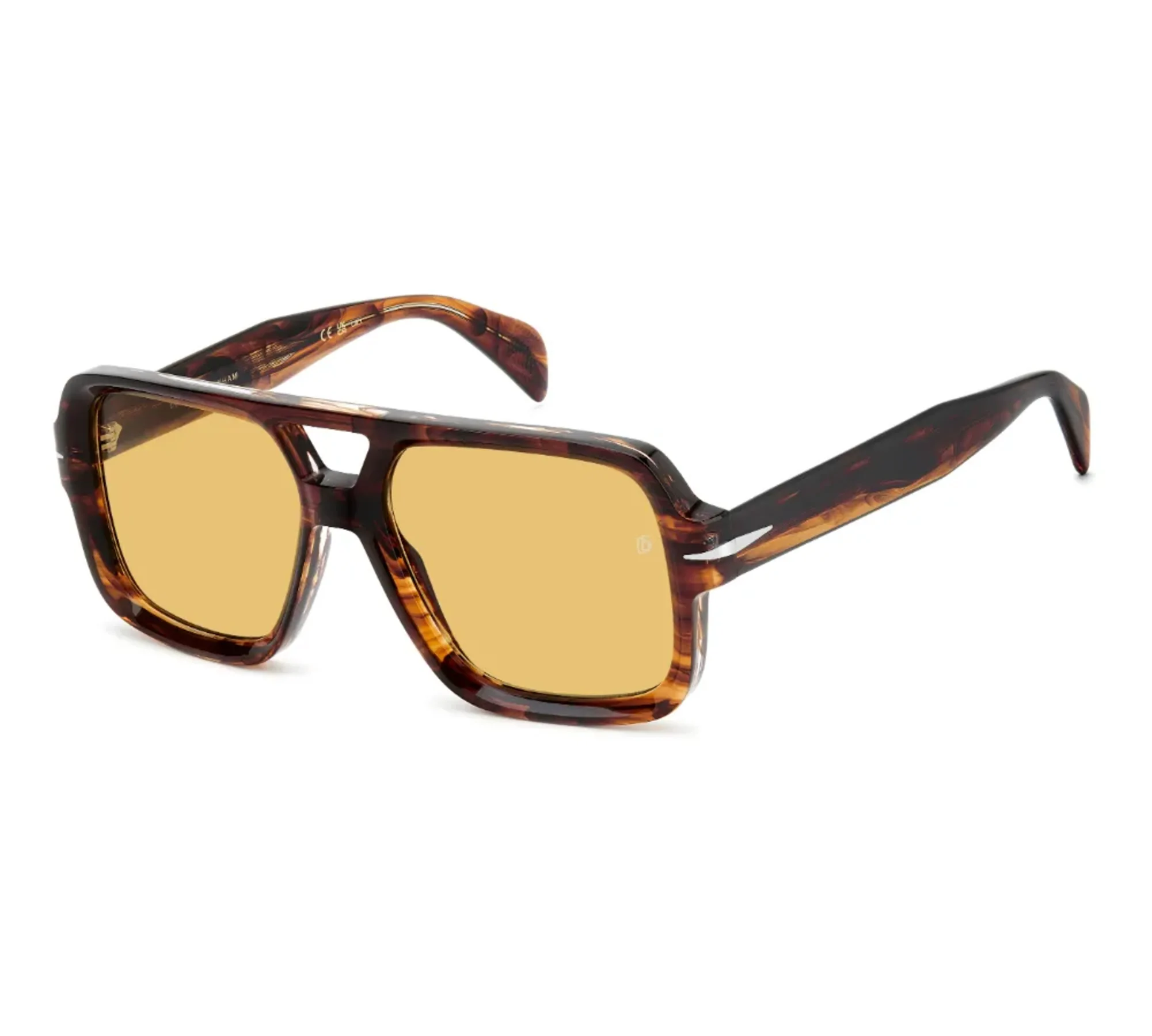 DAVID-BECKHAM-DB-7151S-208145-MarroN-Cuerno DAVID BECKHAM DB 7151/S 208145 MarróN Cuerno - Imagen 1