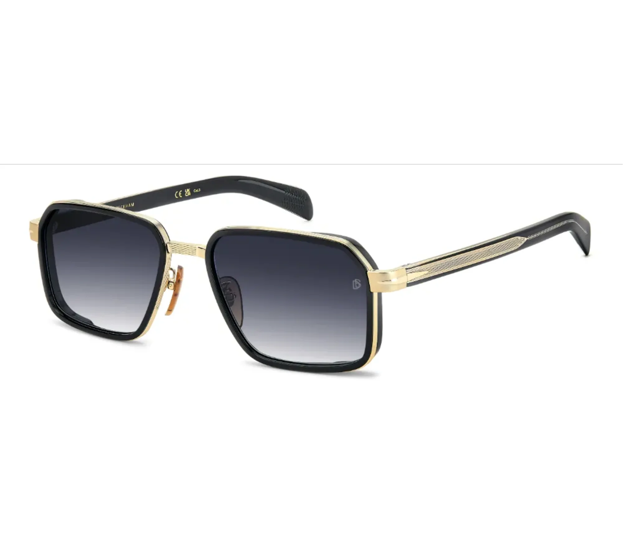 DAVID-BECKHAM-DB-7158S-208549-Dorado-Negro-2 DAVID BECKHAM DB 7158/S 208549 Dorado Negro 2 - Imagen 1