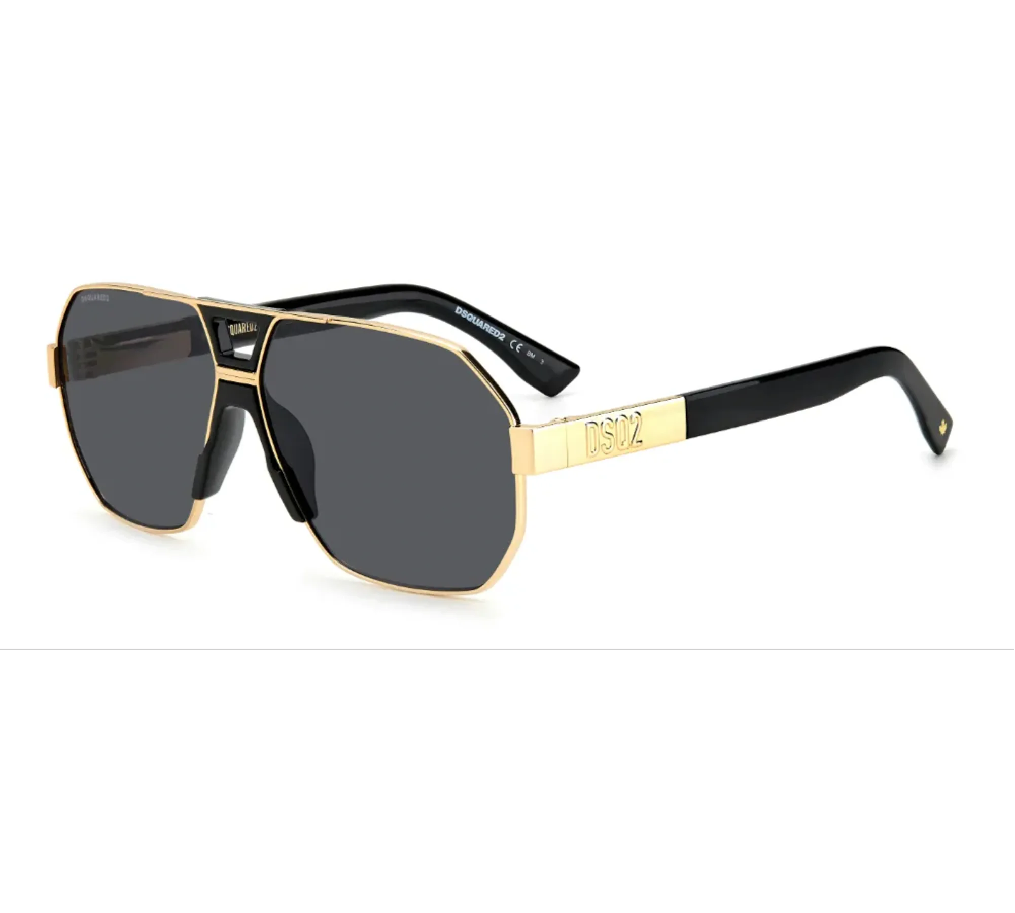 DSQUARED2-D2-0028S-204910-Dorado-Negro-2 DSQUARED2 D2 0028/S 204910 Dorado Negro 2 - Imagen 1