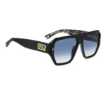 DSQUARED2 D2 0128/S 206883 Negro Pattern Blanco - Imagen 6