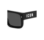 DSQUARED2 ICON 0008/S 206052 Negro - Imagen 2