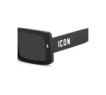 DSQUARED2 ICON 0029/S 208780 Mate Negro - Imagen 2