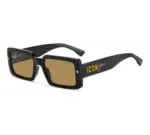 DSQUARED2 ICON 0029/S 208780 Negro Amarillo