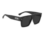 DSQUARED2 ICON 0030/S 208779 Mate Negro - Imagen 5