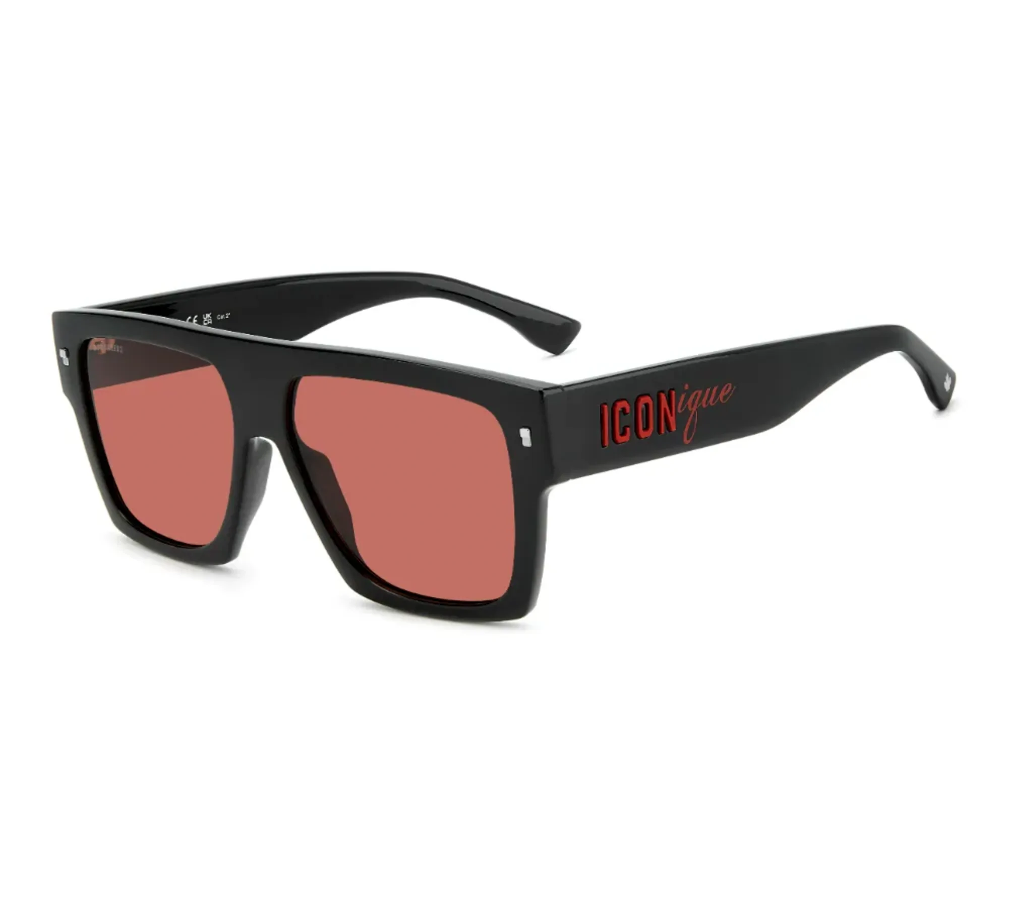DSQUARED2-ICON-0030S-208779-Negro-Rojo DSQUARED2 ICON 0030/S 208779 Negro Rojo - Imagen 1