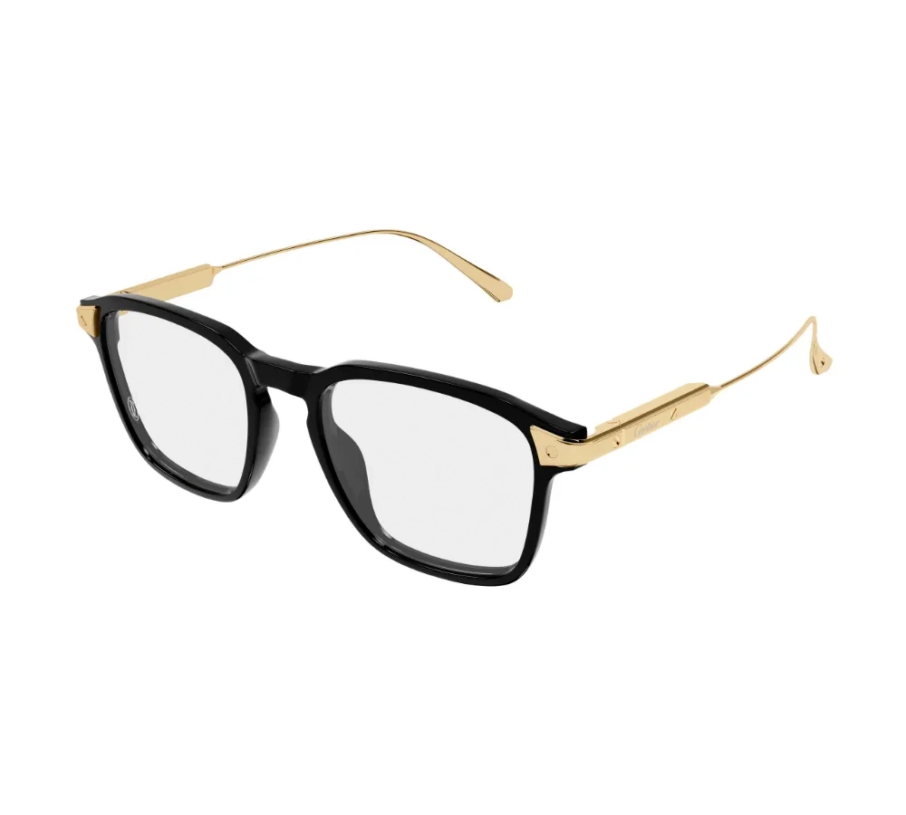 Cartier-CT0611O-001-52-Optical-Frame-MAN-RECYCLE-00ZHR25R-XL Cartier CT0611O-001 52 Optical Frame MAN RECYCLE-00ZHR25R XL - Imagen 1