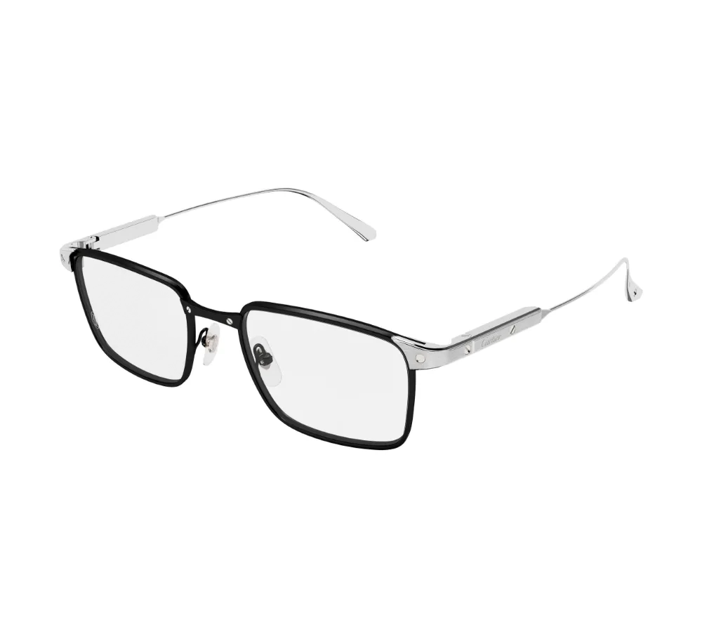 Cartier-CT0613O-001-53-Optical-Frame-MAN-TITANIU-000LR25R-XL Cartier CT0613O-001 53 Optical Frame MAN TITANIU-000LR25R XL - Imagen 1