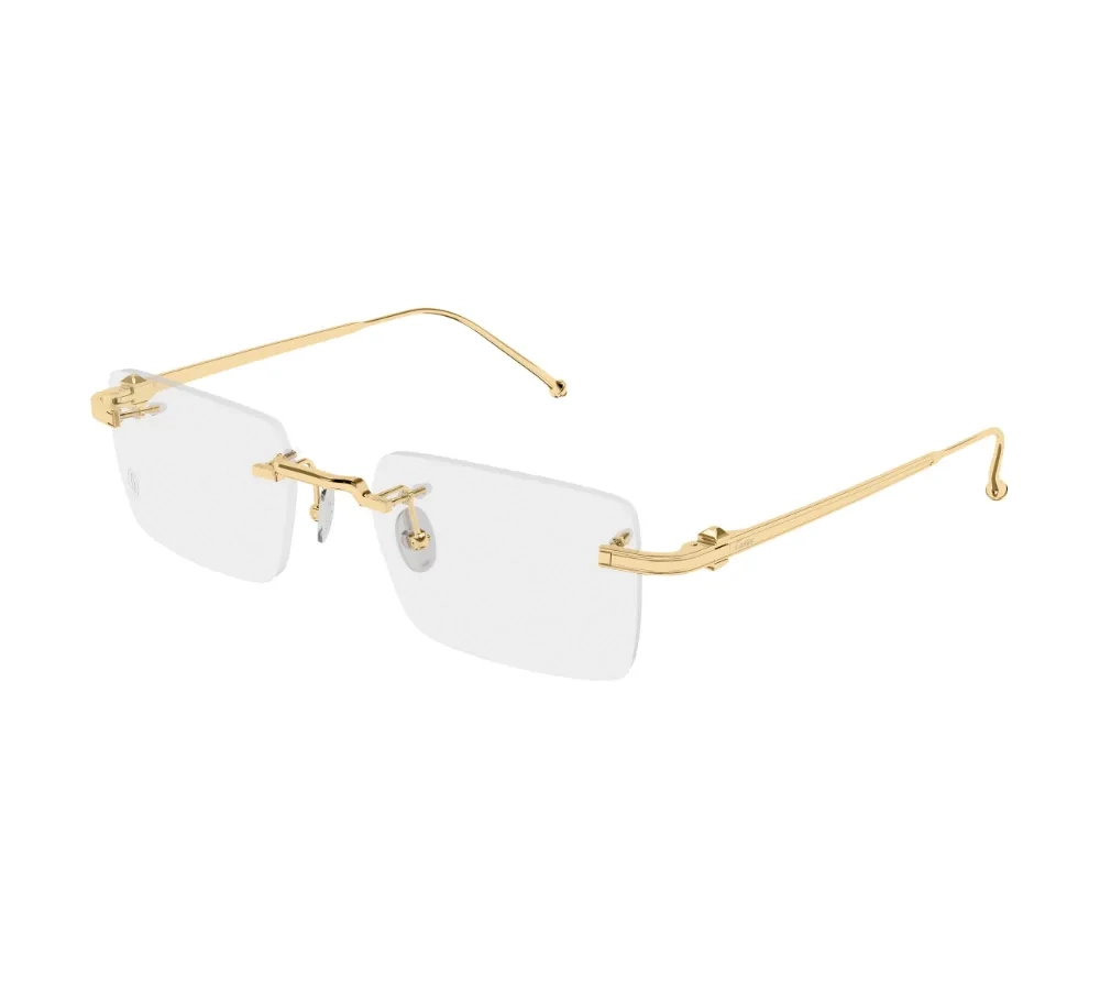Cartier-CT0619O-001-52-Optical-Frame-MAN-TITANIU-HHZHZ25R-L Cartier CT0619O-001 52 Optical Frame MAN TITANIU-HHZHZ25R L - Imagen 1