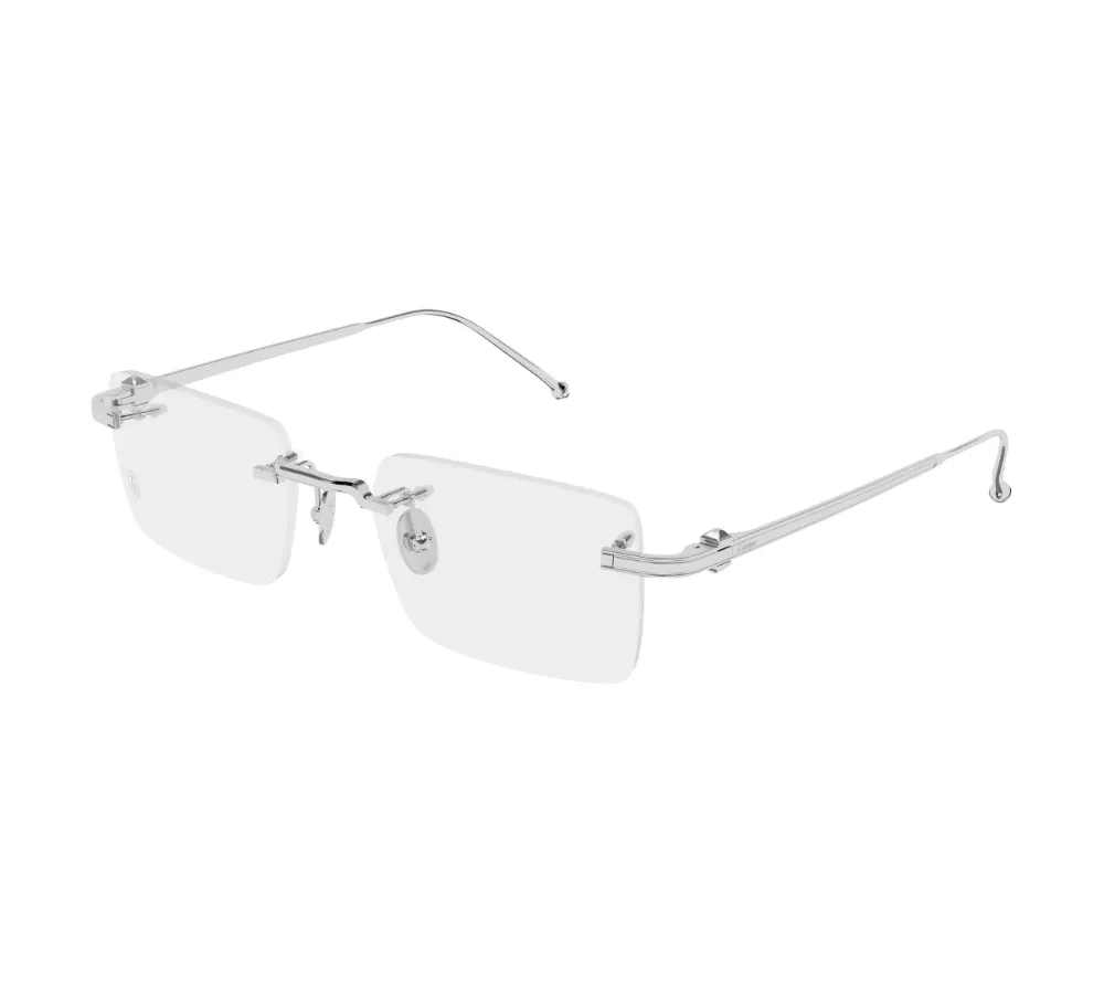 Cartier-CT0619O-002-52-Optical-Frame-MAN-TITANIU-LLZLZ25R-L Cartier CT0619O-002 52 Optical Frame MAN TITANIU-LLZLZ25R L - Imagen 1
