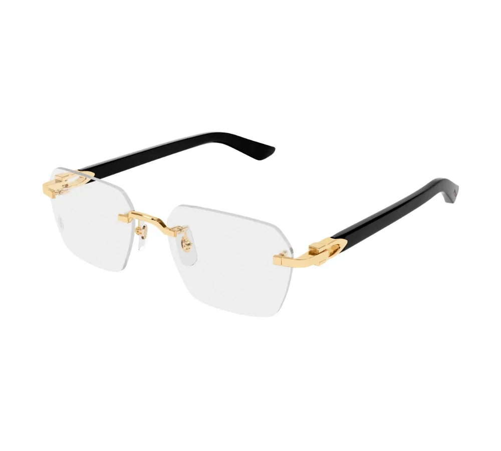 Cartier-CT0623O-001-54-Optical-Frame-MAN-METAL-HHH0Z25R-M Cartier CT0623O-001 54 Optical Frame MAN METAL-HHH0Z25R M - Imagen 1