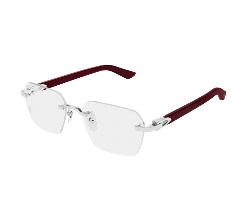 Cartier-CT0623O-002-54-Optical-Frame-MAN-METAL-LLZSZ25R-M Cartier CT0623O-002 54 Optical Frame MAN METAL-LLZSZ25R M - Imagen 1