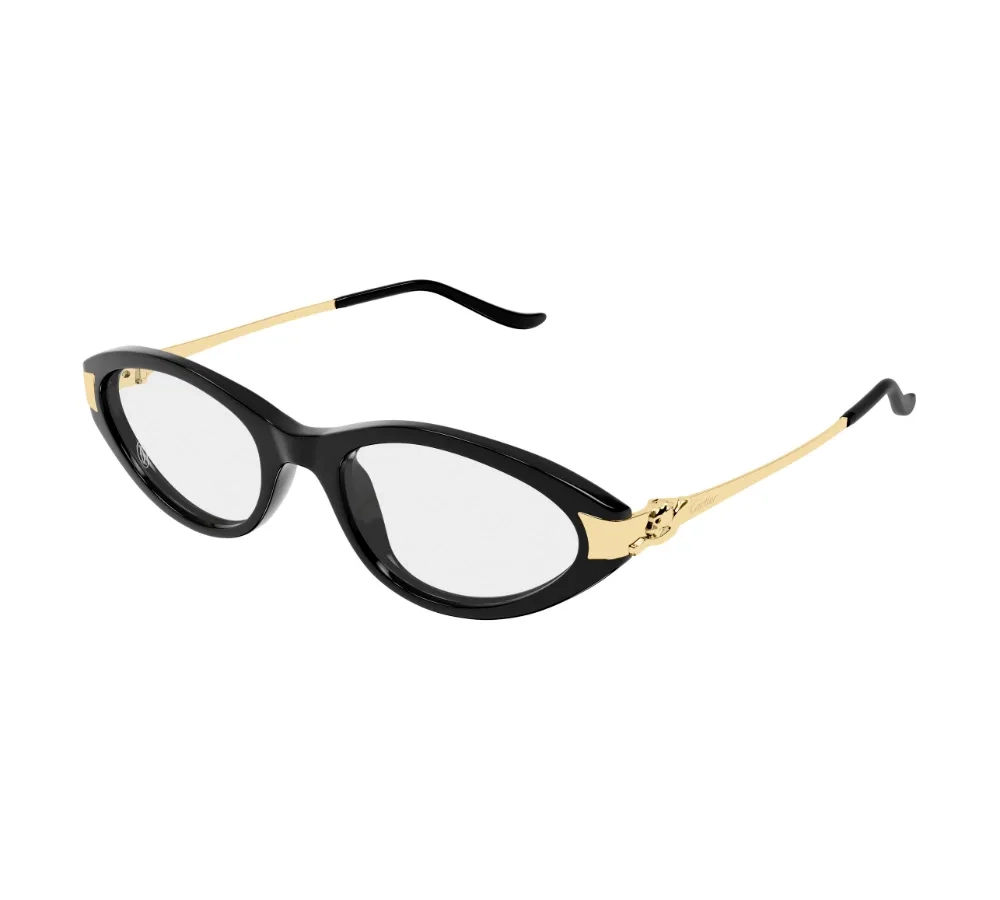 Cartier-CT0633O-001-52-Optical-Frame-WOMAN-RECYC-000HZ25R-M Cartier CT0633O-001 52 Optical Frame WOMAN RECYC-000HZ25R M - Imagen 1